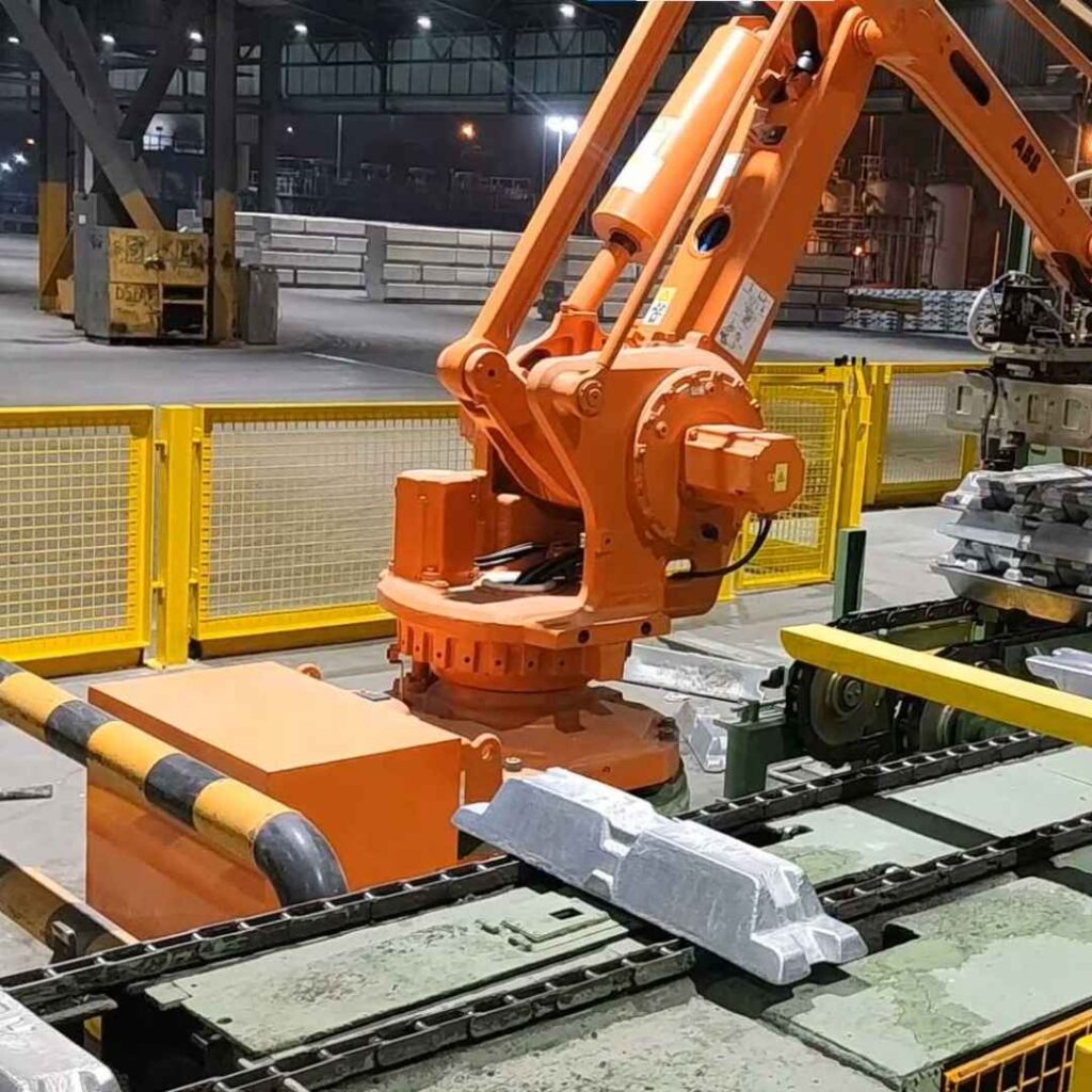 Aluminium Ingot Palletizing